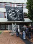 Schuleingang mit Erfolgs - Motto