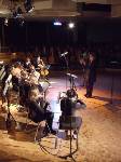 Das Schulorchester XXL unter Leitung von Frau Nonnemann