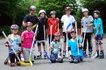 Die Belegschaft vom Streethockey.