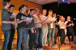 Der Musikkurs Q2 singt den Four-Accord-Song