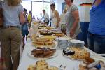 Das Kuchenbuffee für das Kennenlernfest.