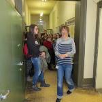 Im Stasi-Museum in der "Runden Ecke" in Leipzig.